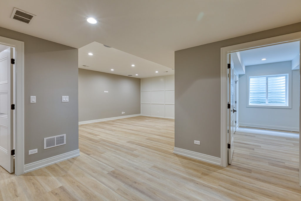 Open Concept Finished Basement Cost For Complete Renovation