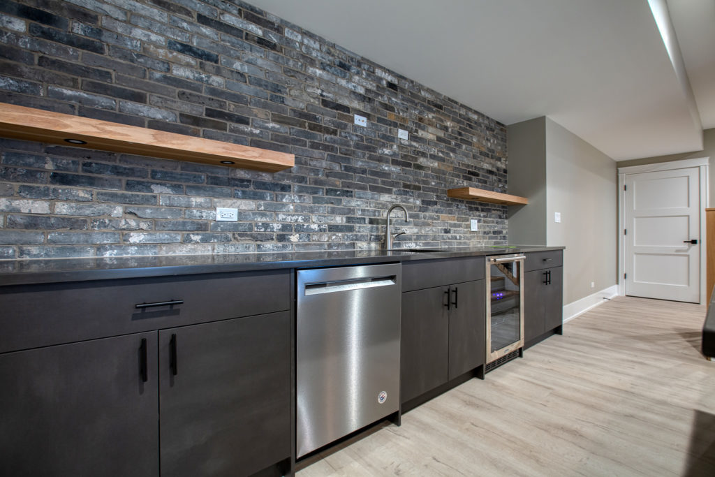 Finished Basement Kitchenette